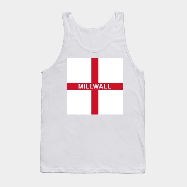 Millwall St George Banner Tank Top by Confusion101